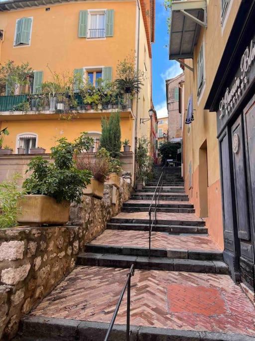 Loft - Centre Historique Apartment Villefranche-sur-Mer Bagian luar foto